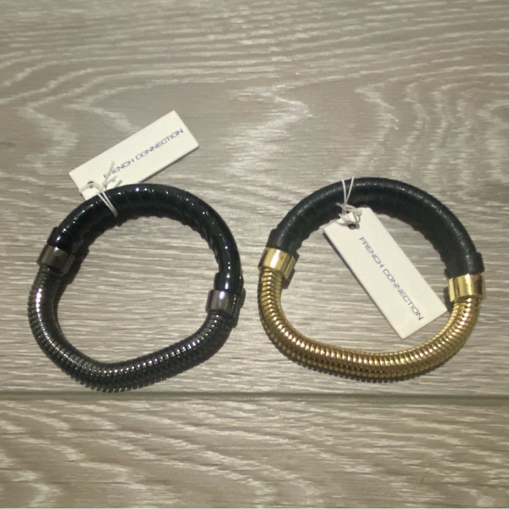 2 NWT French Connection Bracelets